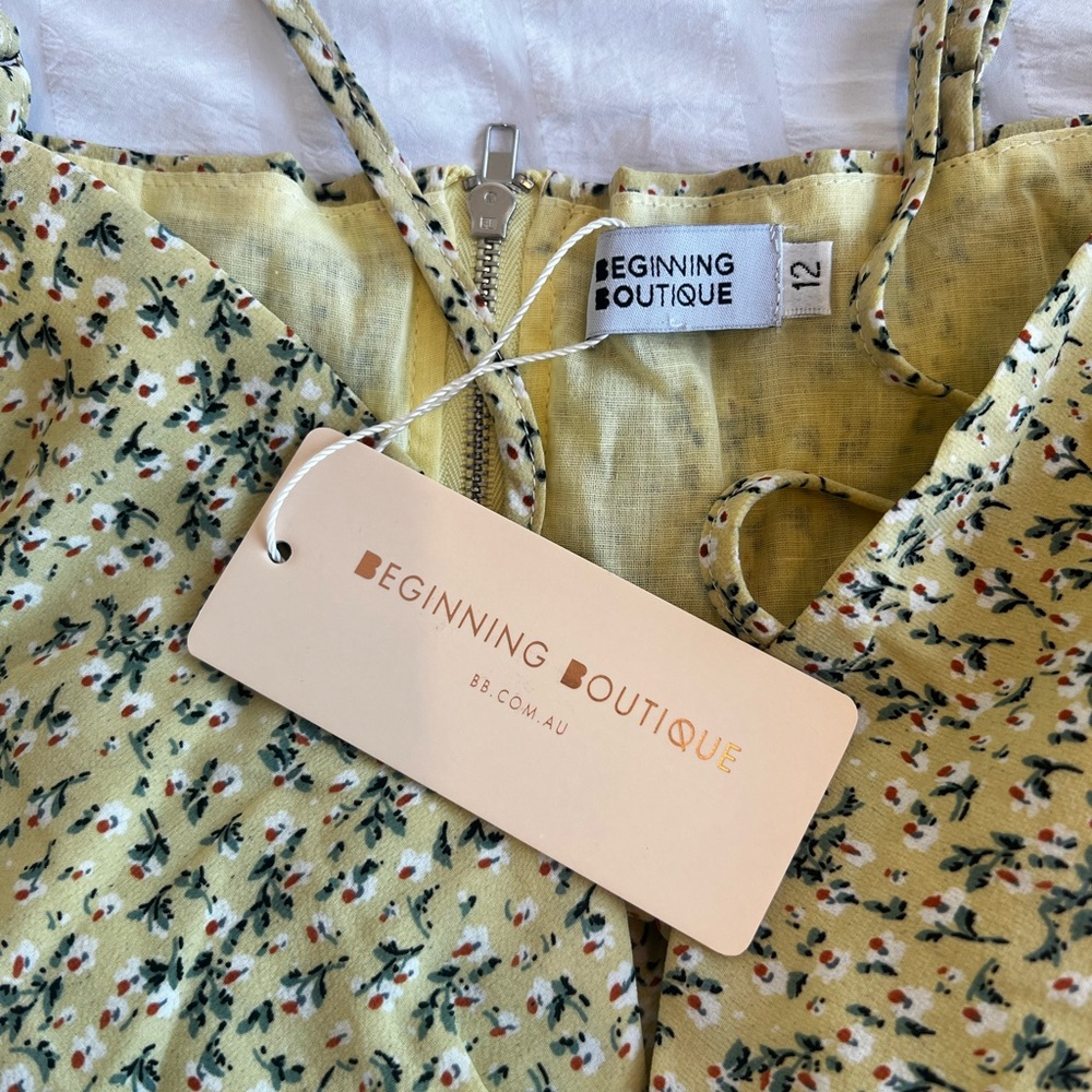 Beginning Boutique Sweetness Floral Top - Picture 5 of 7
